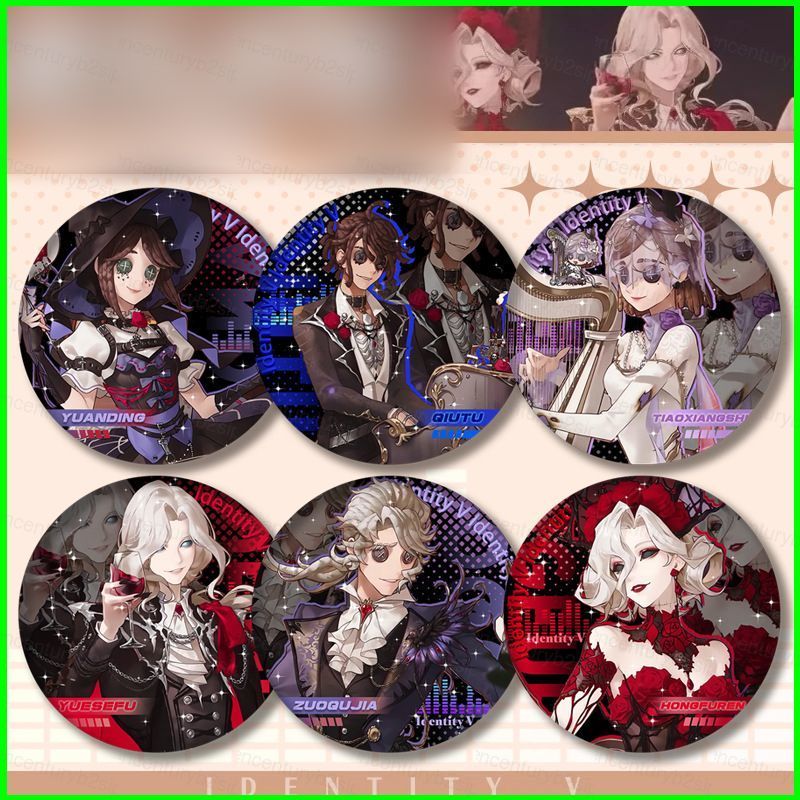 G2P Identity V Concert Series Pet Double Flash Badge ของขวัญสําหรับแฟน อุปกรณ์ต่อพ่วงเกม คอลเลกชัน P