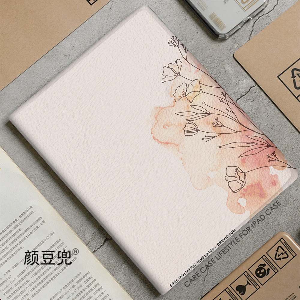 สําหรับกรณี iPad Air6/7 iPad Pro 1/2/3/4/5/6-12.9in mini6/7 Pro 1/2/3/4-11in Air4/5 ป้องกันการล่มสลา