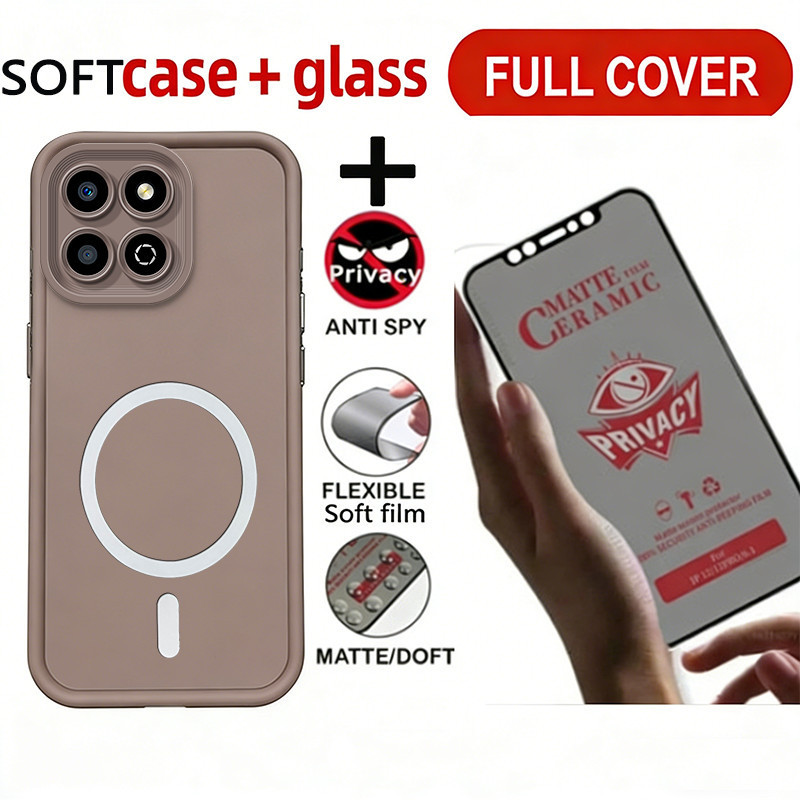 PBZZ เซรามิคความเป็นส่วนตัวกระจกนิรภัยสําหรับ honor X8C X6C X8B X8A 5G X6B X6A X6 X6S X7 x7a X5C X7D