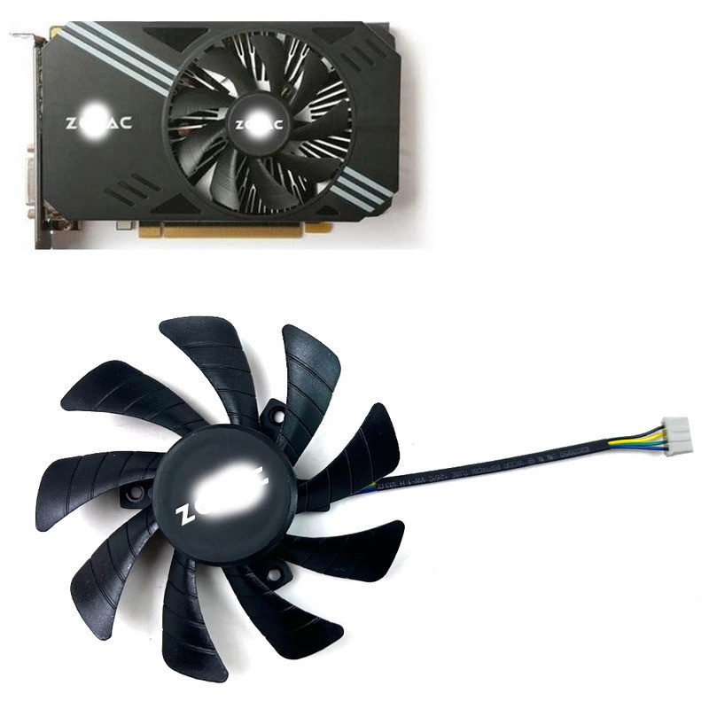 85มม. ที129215SH GA92S2U GTX1060 GTX960 1660 พัดลมกราฟิกสําหรับ Zotac GTX1060 P106 N1060IXOC 6GD Gtx