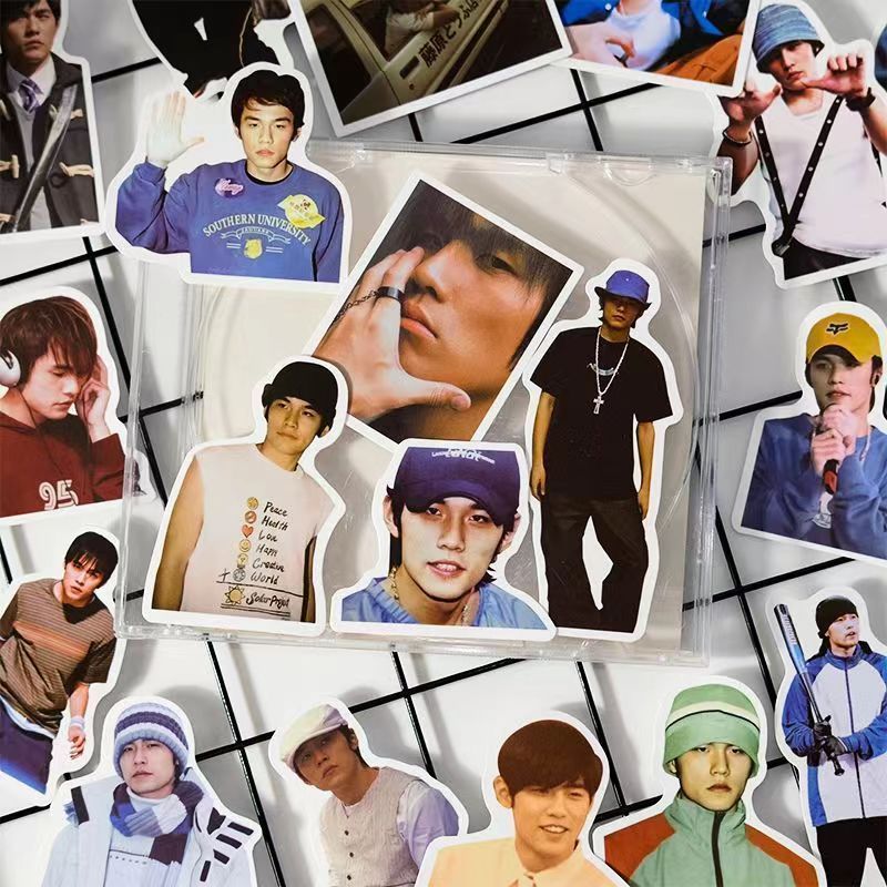 /速发边杰 Foto120贴纸Jay明生活diy手笔本手机贴手机贴Jay Chou Merchandise120 สติกเกอร์ของชีวิตคนดังของJays, รูปภาพสําหรั