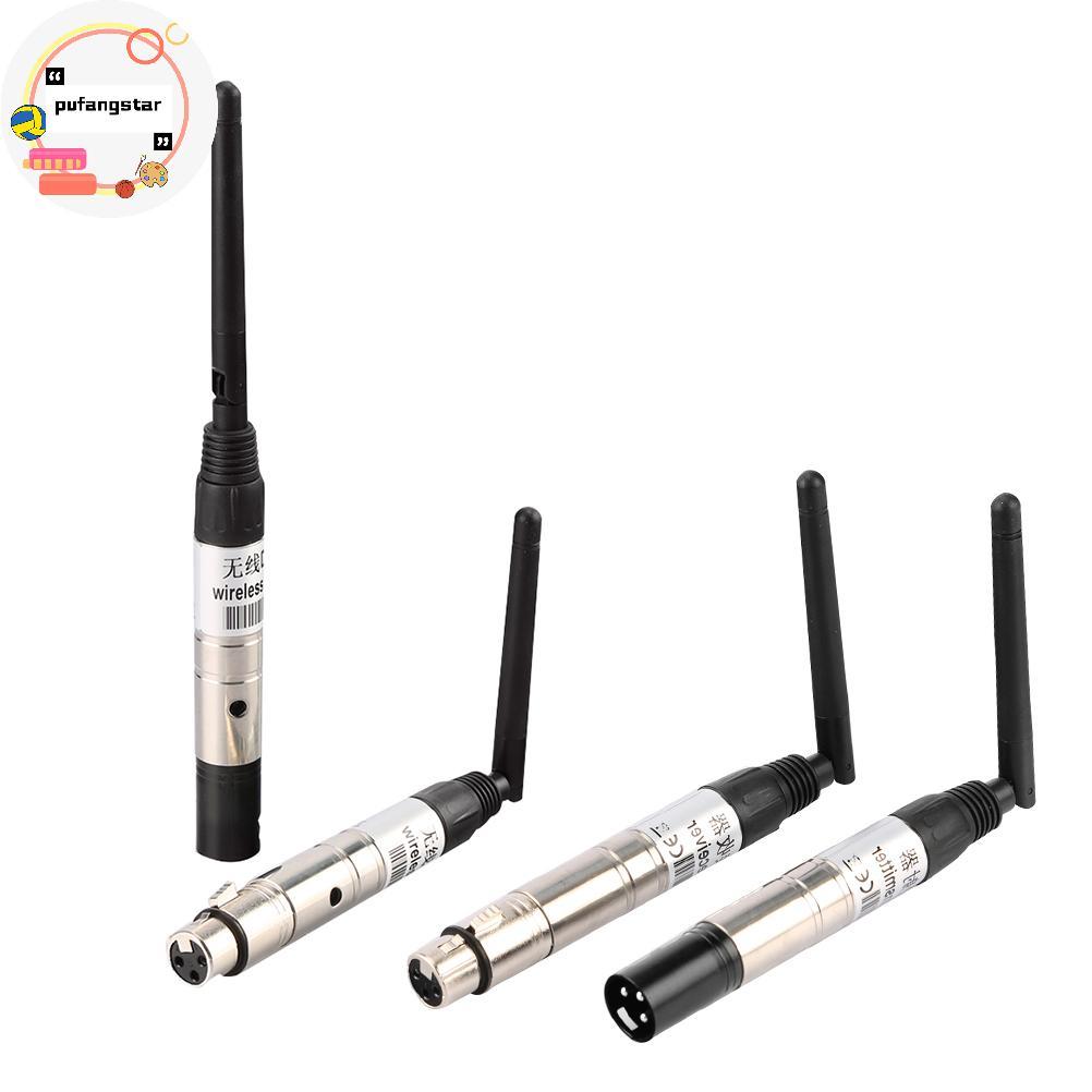 Pufangstar DMX512 2.4G ตัวรับสัญญาณไร้สายเครื่องส่งสัญญาณตัวควบคุมแสงสําหรับอุปกรณ์ DMX TH