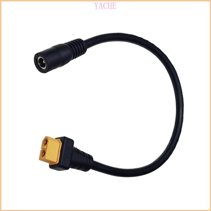 YECHE 12AWG XT60 Female to DC5525 Female Power Cable for Energy Storage Systems