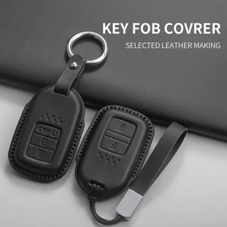 Honda CRV City Hatchback Civic FC BRV Accord HRV Jazz Keyless Smart Entry/Push Start ใหม่ฝาครอบกุญแจรีโมทอุปกรณ์เสริมในรถยนต์