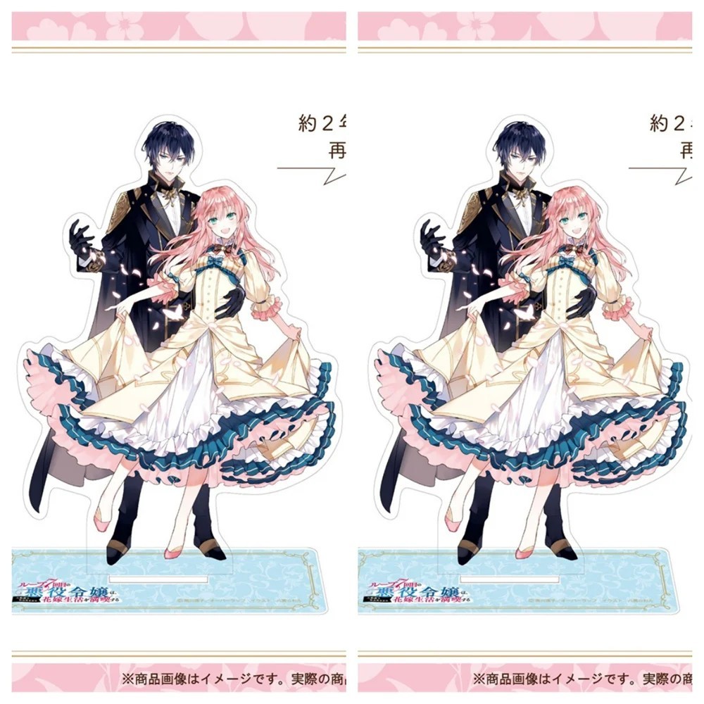 Standee อะนิเมะ 7th Time Loop 7th Loop อะคริลิค Mica รุ่น Rishe Arnold ตัวอักษร Study โต๊ะตกแต่งของข