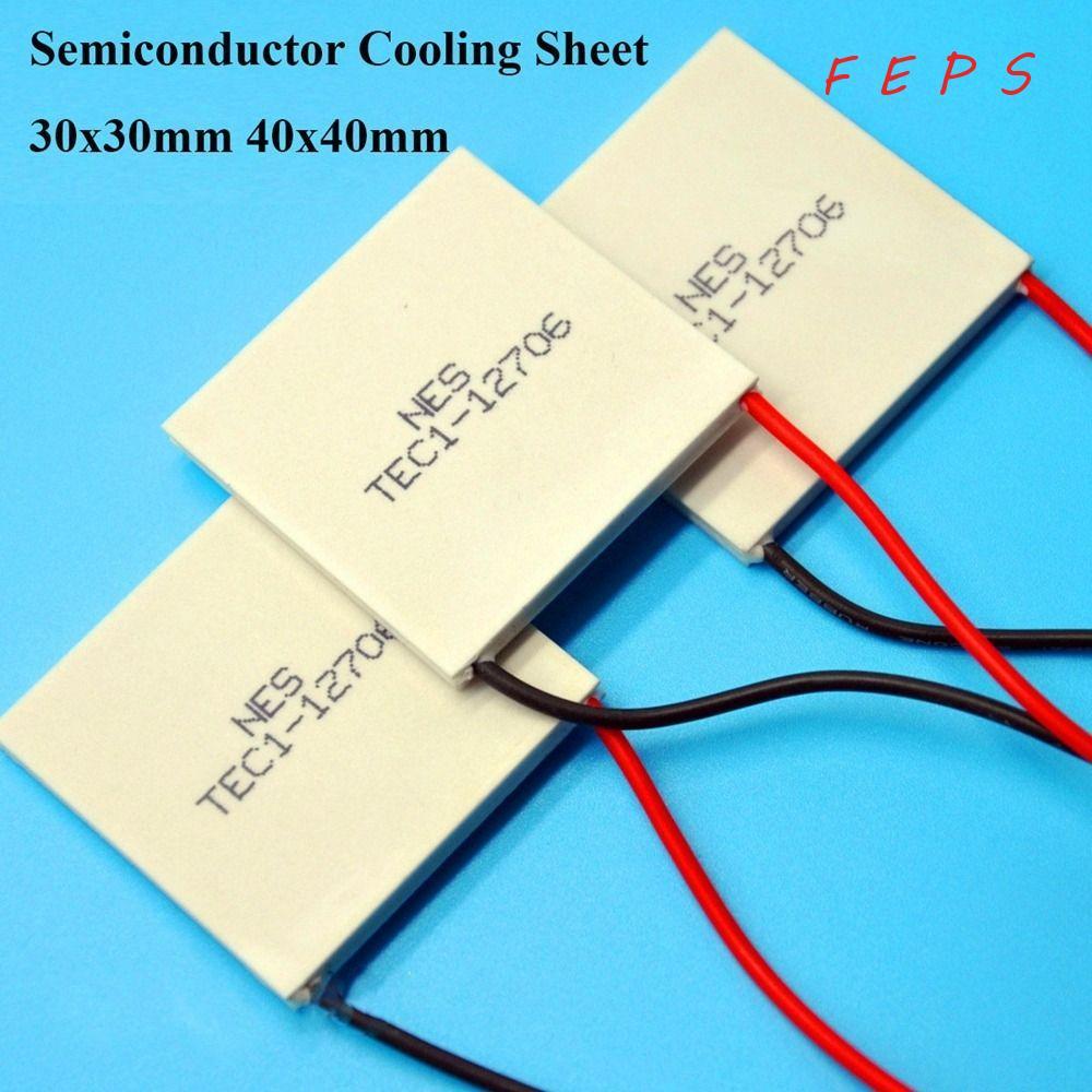 แผ่นทําความเย็น FEPS, TEC1-12706 TEC1-07103 แผ่นทําความเย็นเซมิคอนดักเตอร์, ควบคุมอุณหภูมิ TEC1-1270