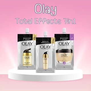 [แบบกล่อง] Olay Total Effects 7In1 Serum / Day Cream / Night Cream / Regenerist / Retinol24 [6 ซอง/กล่อง] [เลือกสินค้า]
