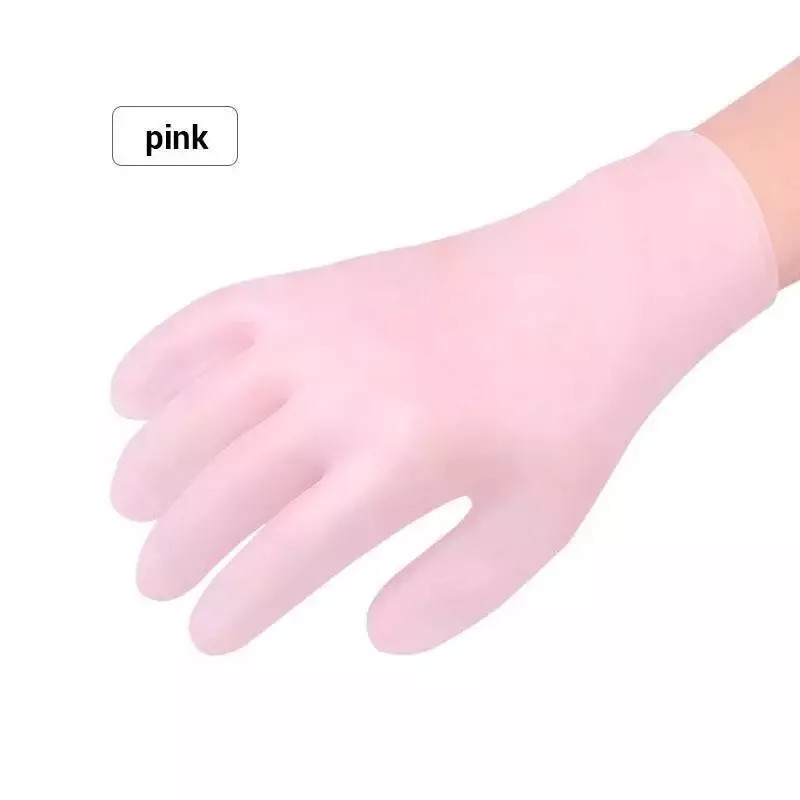 BLIVO ถุงมือ ถุงเท้าซิลิโคนสปา ใช้ในบ้าน สำหรับดูแลส้นเท้าแตก (ฟรีไซส์) ใช้ได้ทั้งผู้หญิงและผู้ชาย