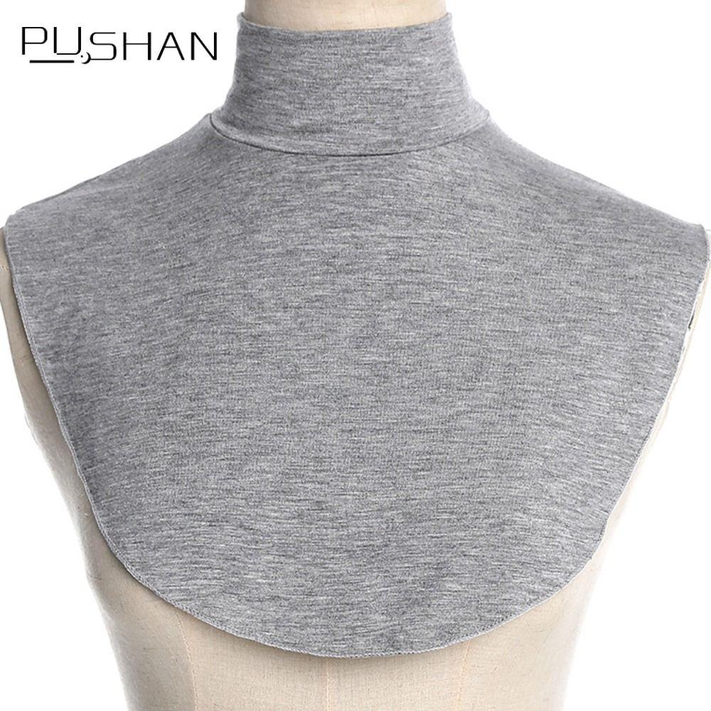 PUSHAN ผ้าคลุมคอสูง Modal Ramadan Hijab Cover