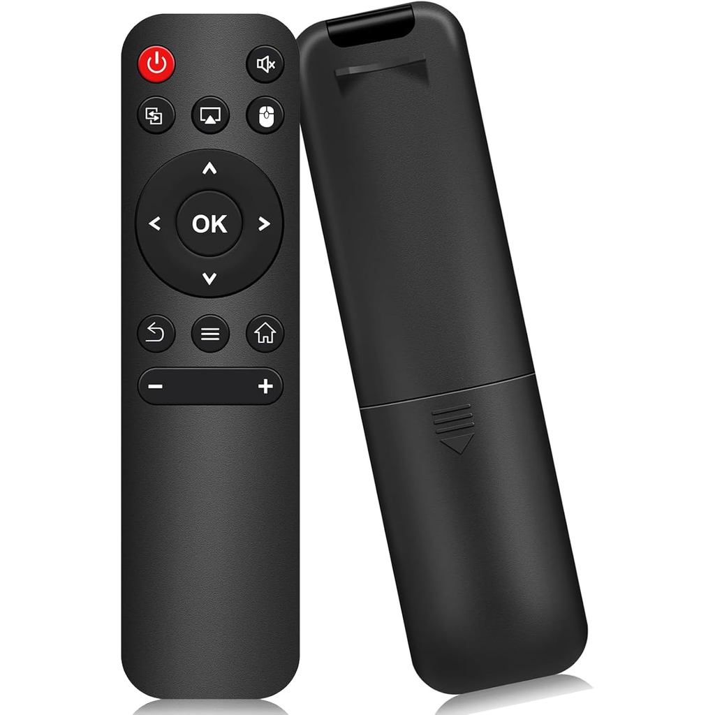 รีโมททดแทนสําหรับ Mini Projector Remote, เข้ากันได้กับ Magcubic HY300Pro, Aubor HY300Pro, HIPPUS HY3