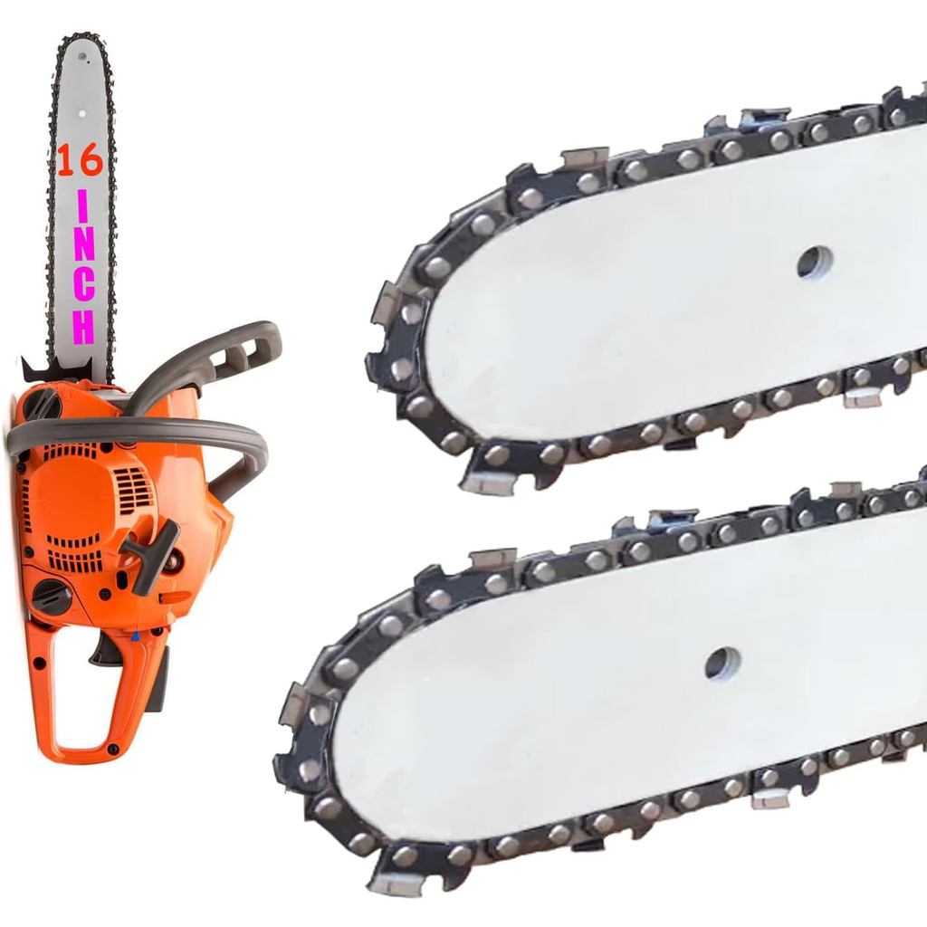 MS170 เลื่อยโซ่ 16 นิ้วสําหรับ Stihl MS170 MS171 MS180 MS180C เลื่อยโซ่ 55DL 3/8" LP Pitch .043 "วัด