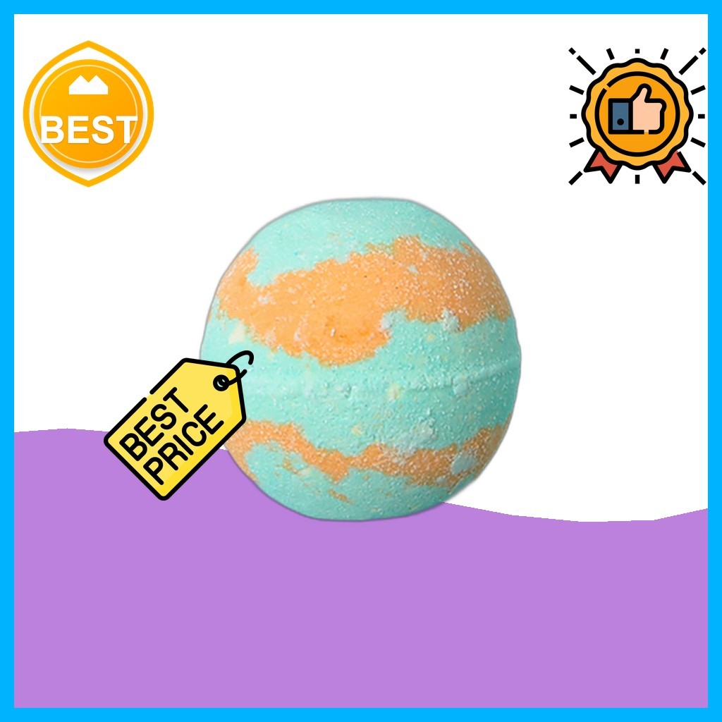 [daiso] Bubble Bath Bomb (White Jasmine Mint), 150g, 1 ชิ้น / Korean Bubble Bath / Fizzy Aromatic Ex