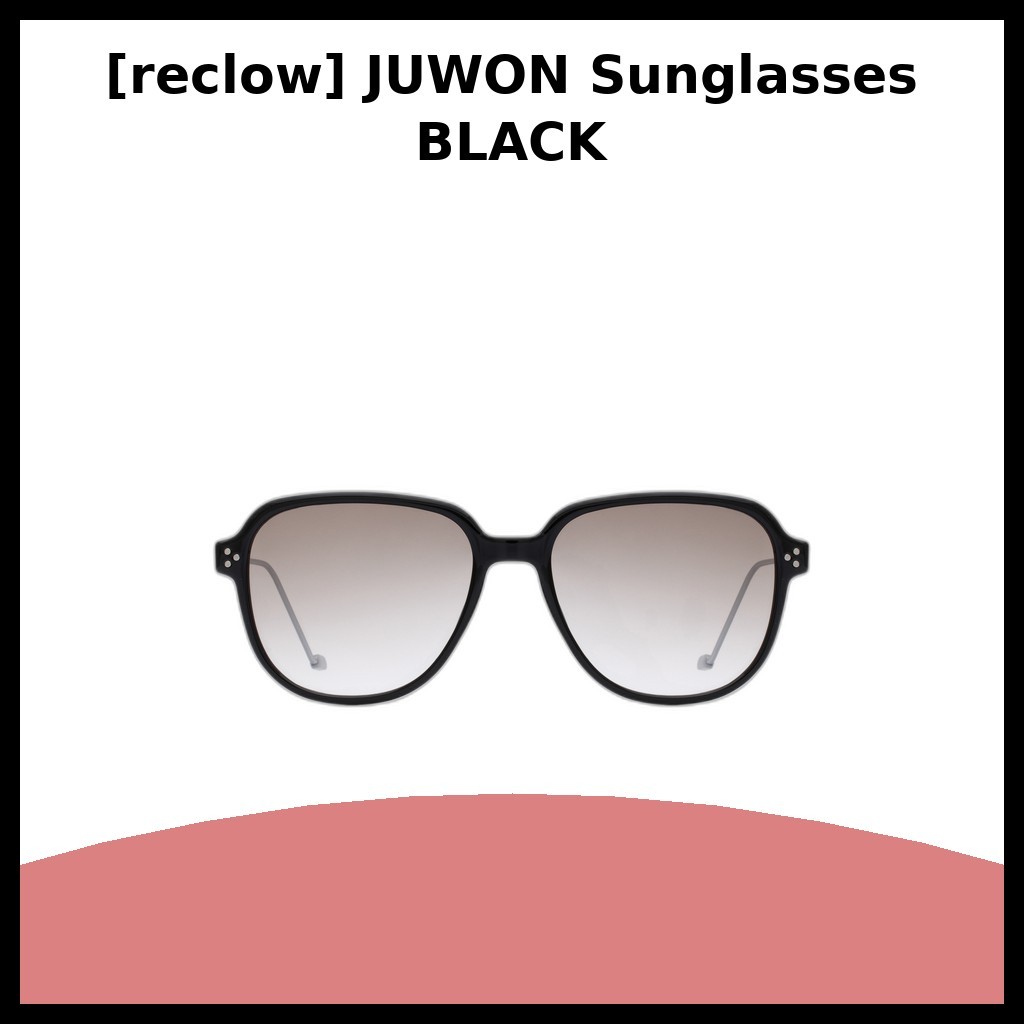 แว่นกันแดด JUWON สไตล์เกาหลี แบบโอเวอร์ไซส์ ของแท้ 100%