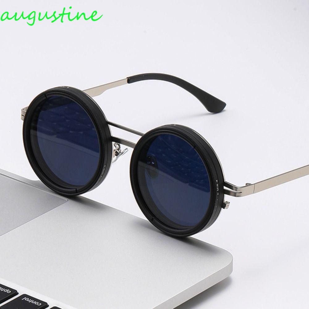 AUGUSTINE แว่นกันแดด ป้องกัน UV และมีระบบปรับความเข้มของเลนส์ 9 ระดับ สวมใส่สบาย เหมาะสำหรับการขับรถ