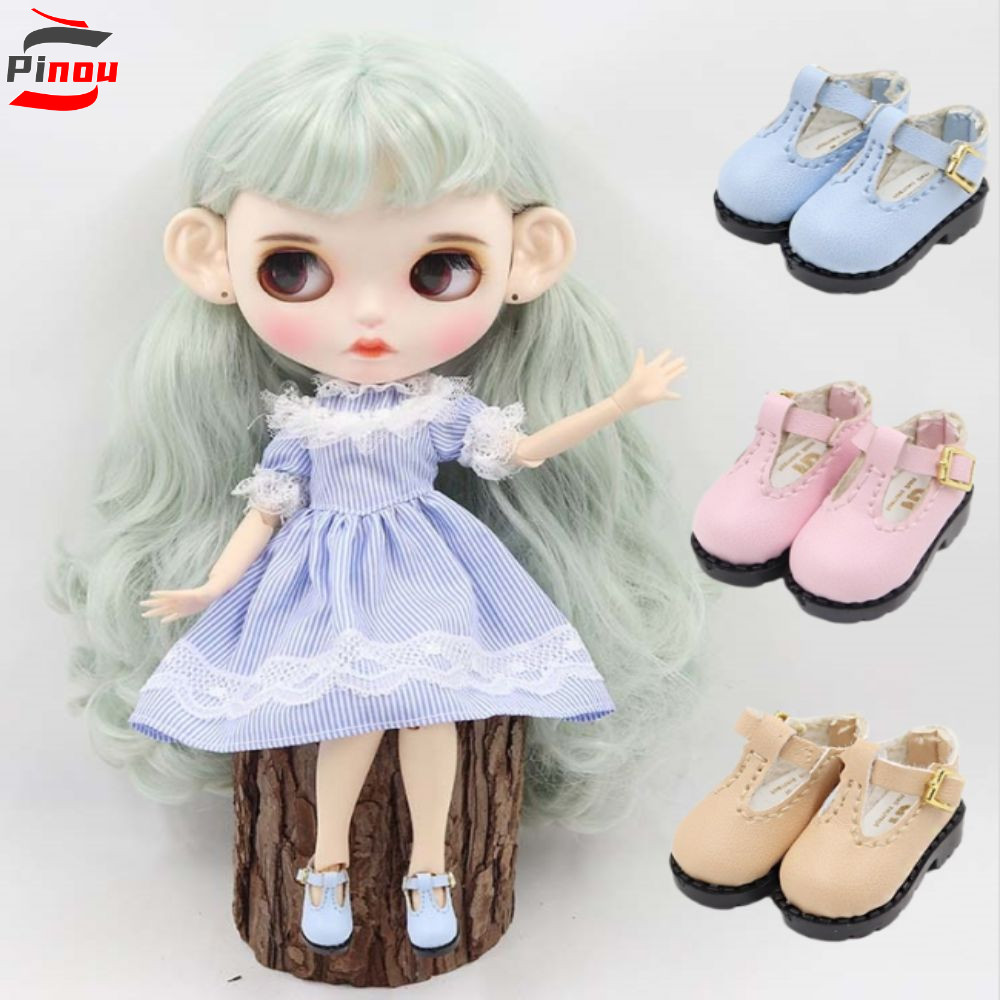 PINOU OB22 OB24 รองเท้า,ห้าสีแกล้งเล่นสําหรับ Blyth ตุ๊กตารองเท้า,ของเล่นเด็กรองเท้าเสื้อผ้าน่ารักชุ