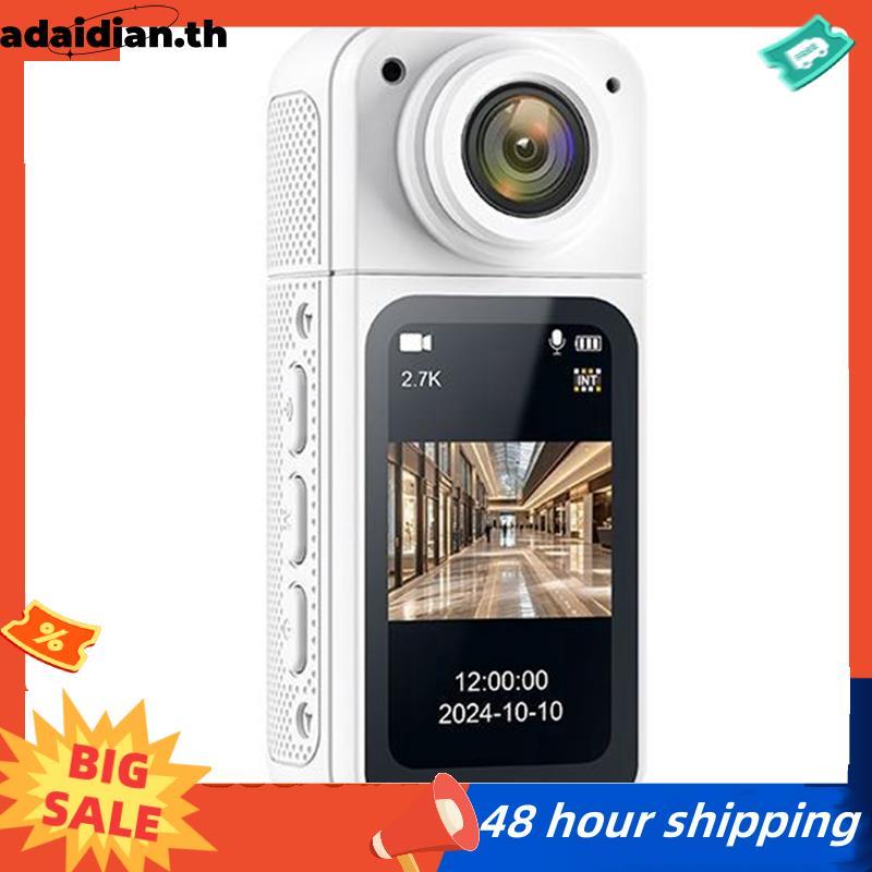 2.7K 180° Mini Cam 2.7K Thumb Sports Camera 1.4 นิ้ว WiFi 180°กล้องแอคชั่นแคมเมราสําหรับมอเตอร์ขี่จั