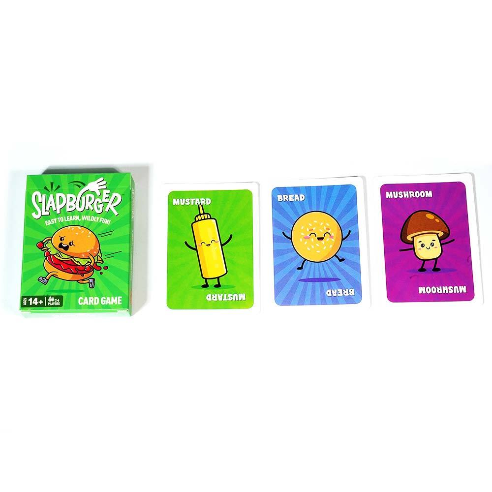 Slapburger - Fun Family Games for Game Night Card Games for Kids
