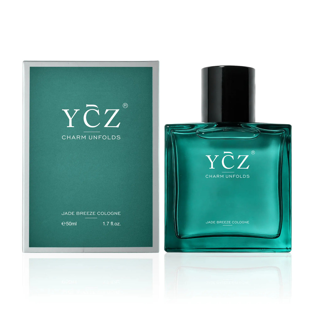 YCZ Jade Breeze Cologne ขนาด 50ml, กลิ่น Woody กับมะพร้าวมะกรูด สำหรับทั้งชายและหญิง เป็นของขวัญที่ห