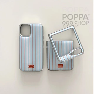 🔥POPPA🔥สไตล์เกาหลี Retro Dots เคสโทรศัพท์ Drop-Resistant สําหรับ iPhone 11 17 16 15 Promax 12 13 14 13 12 PRO 14/15PLUS