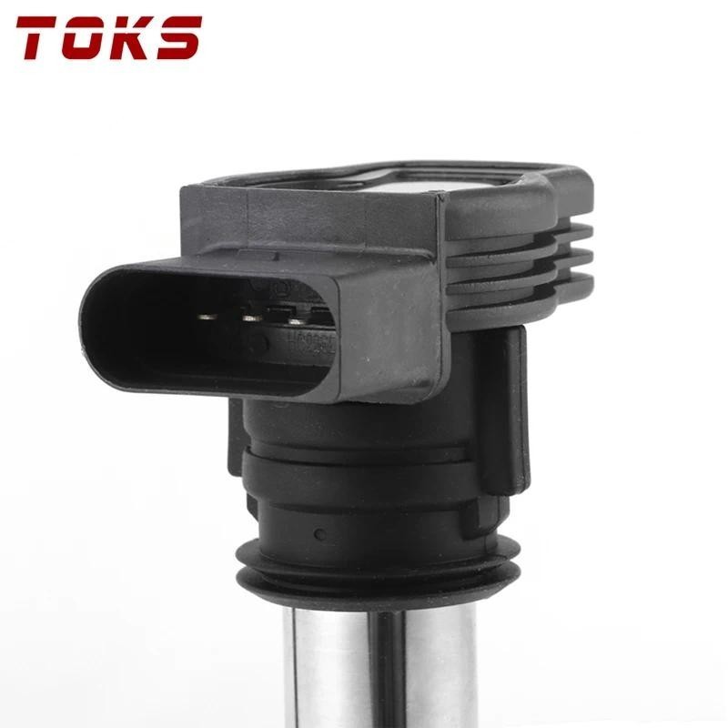 4 ชิ้น 07K905715F คอยล์จุดระเบิดสําหรับ Audi A4 A6 A7 A8 TT Q5 2.0TFSI VW Jetta Beetle Jolf Passat T