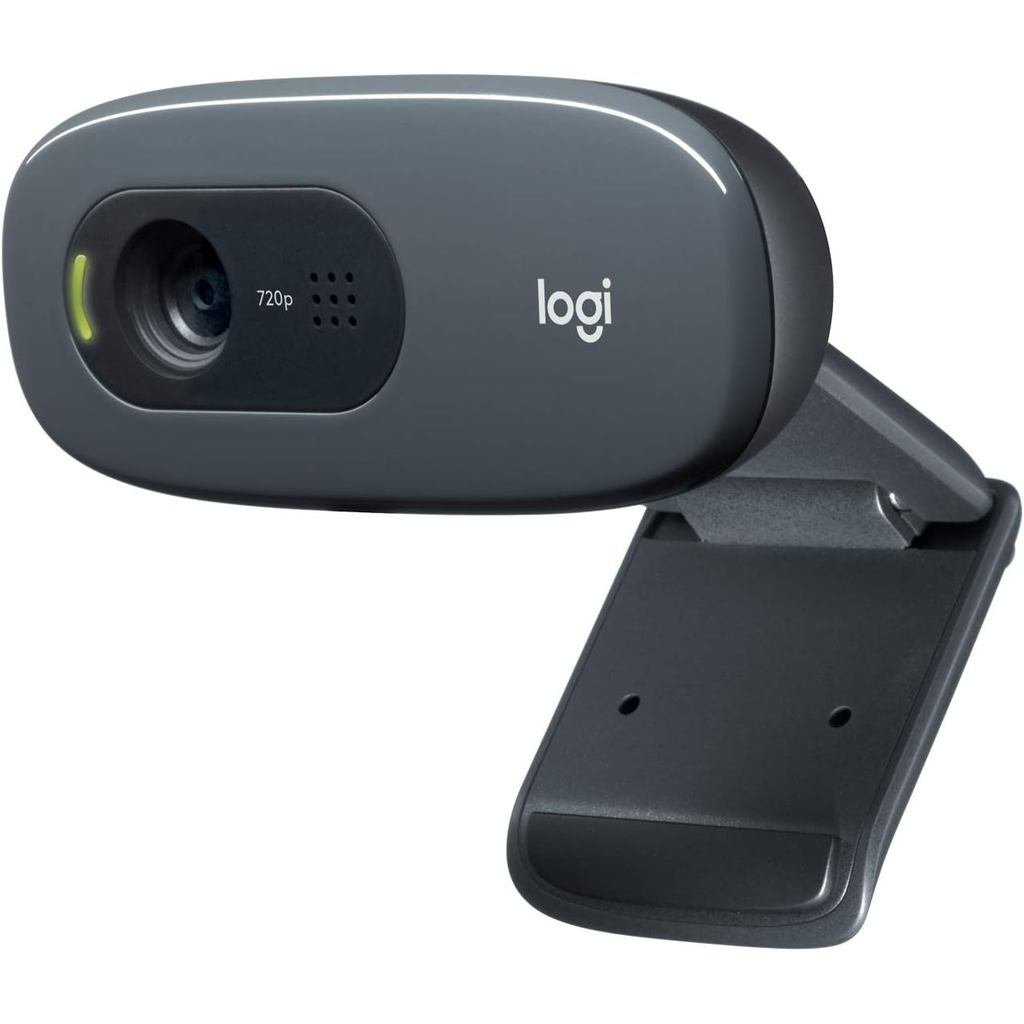 เว็บแคม Logitech C270 HD, 720p, Widescreen HD Video Calling,Light Correction, Noise-Reduction Mic, F
