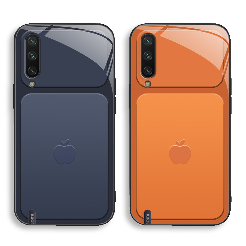 เข้ากันได้กับ [Xiaomi A3 4g] เคสโทรศัพท์กระจกซิลิโคน HD-Tech Minimalist ประณีต