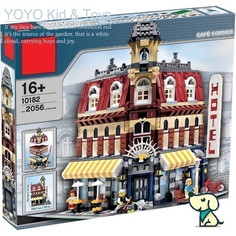 Baltan Hobby NH7X ใช้งานร่วมกับ/อาคาร/Cafe มุม/102/15002/180058/99014/บล็อกตัวต่อ/ของเล่น/ ET8M