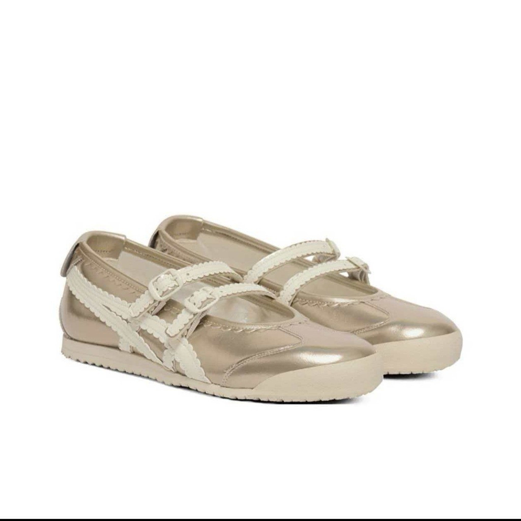 ใหม่ Onitsuka MEXICO 66 TGRS ลื่นแฟชั่นและอินเทรนด์ Ballet Flats All-Day Comfort ขนาด 36-40 7TYB UFT