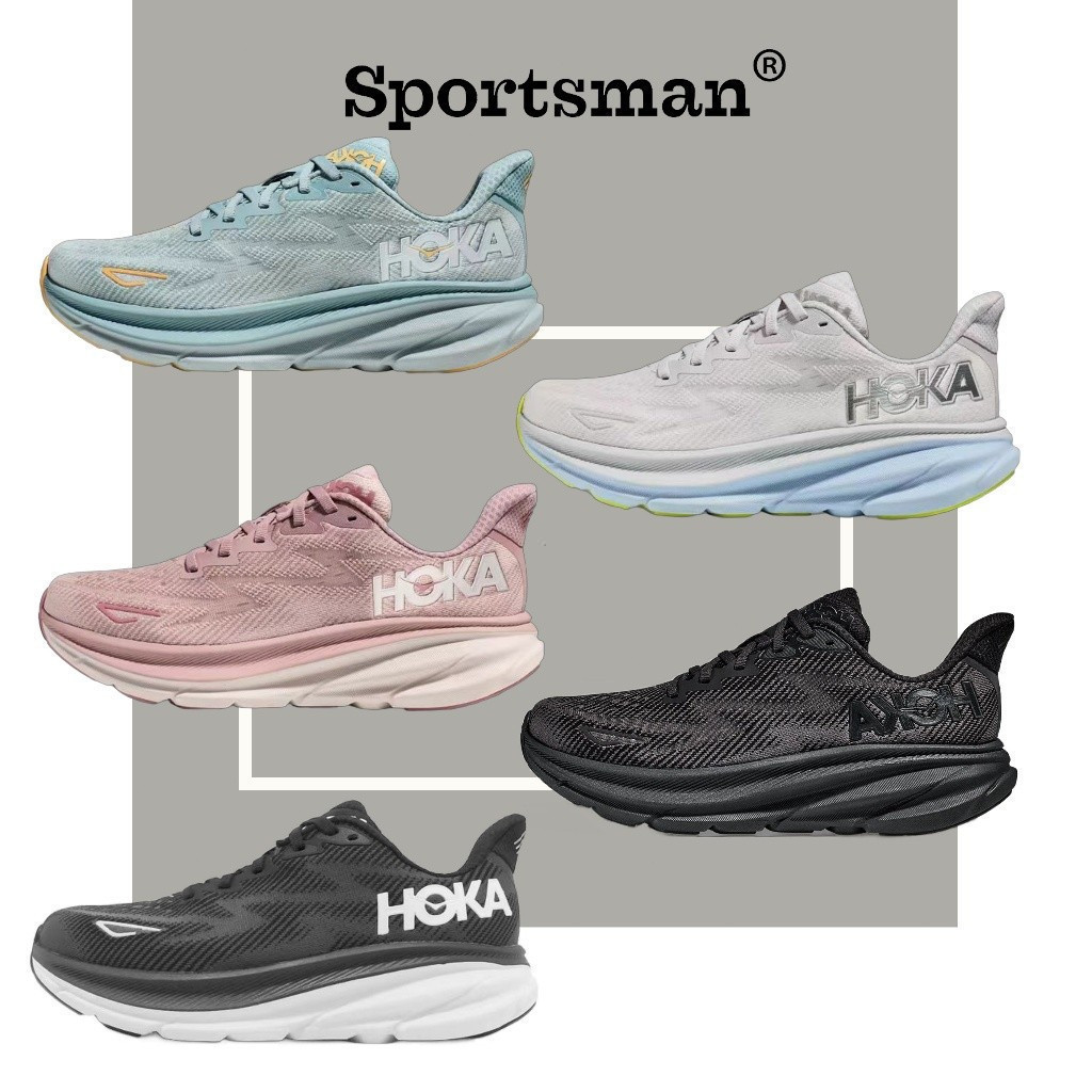 Hoka One One Clifton 9 / Atr 6 รองเท้าวิ่งสไตล์ทันสมัย TLJK 0ZBY