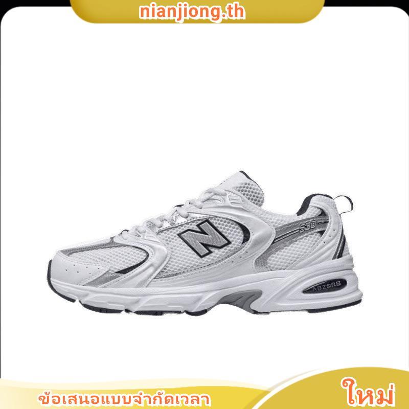NEW BALANC E 530  MR530SG/MR530AD/MR530SH/MR530KA รองเท้าผ้าใบหนาของแท้อย่างเป็นทางการ