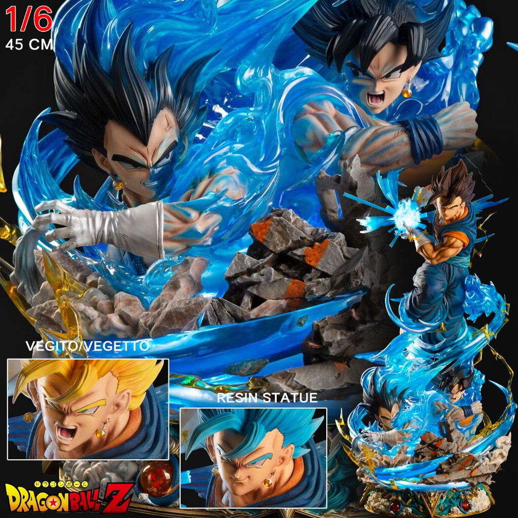 ( 📌 PRE-ORDER)LS Last Sleep Studio Dragon Ball Z Kai DBZ ดราก้อนบอล แซด Super Saiyan Vegito Vegetto 