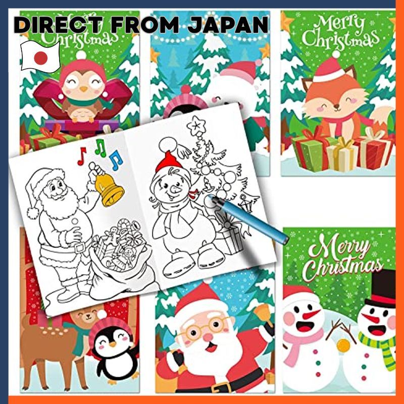 CINECE Halloween Coloring Books Set Educational Toys For Kids Gift