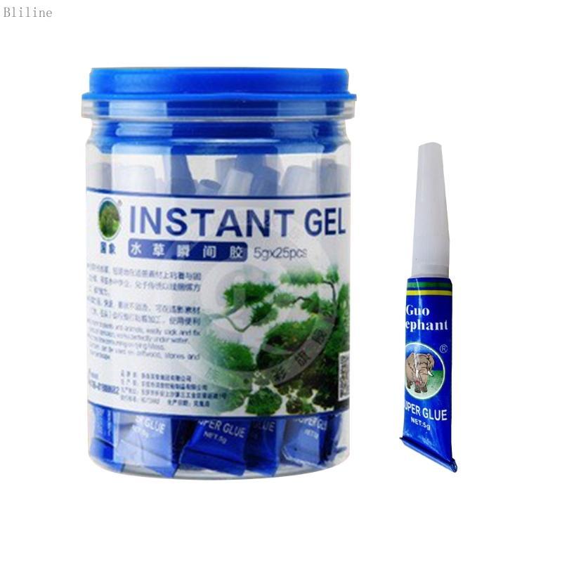 Bilin Aquarium กาวสําหรับภูมิทัศน์กาวหญ้ากาว Coral Instant-Glue