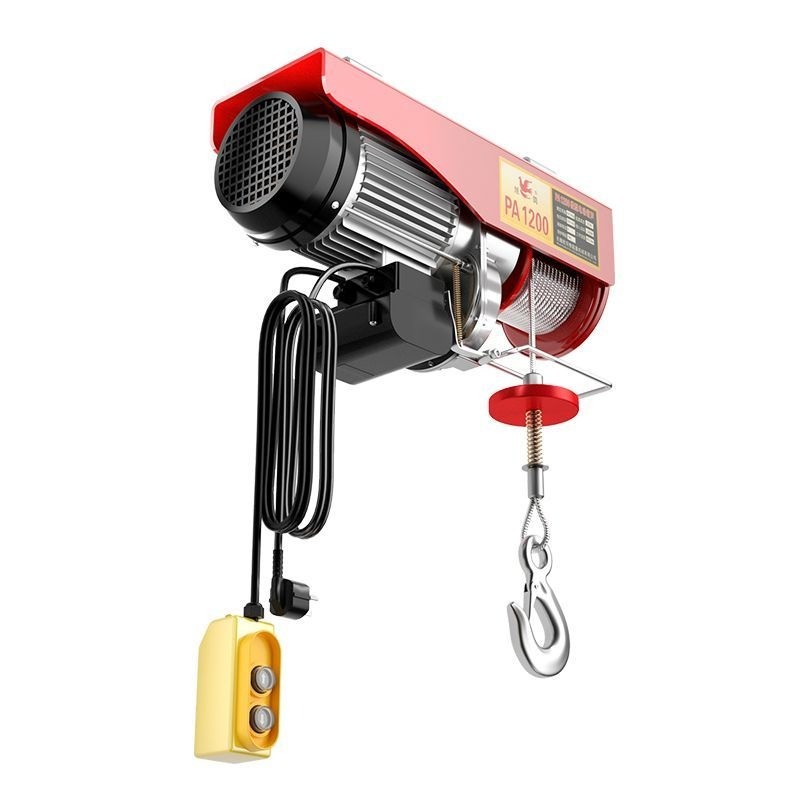 Xu Ge Mini Electric Hoist 220V Home Small Winch Lifting Crane Hoist