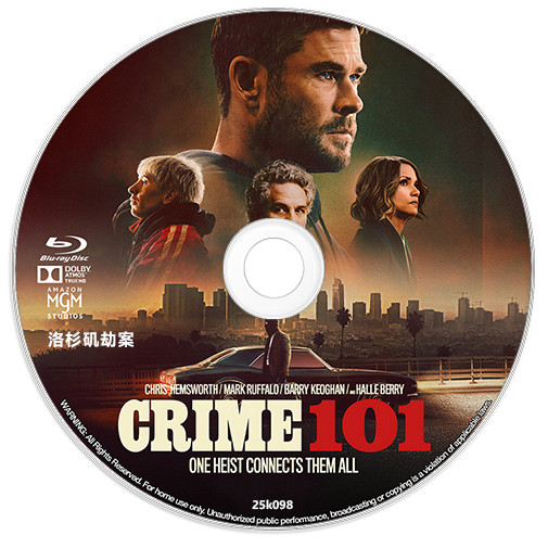 BD Blu-ray United States < Los Angeles Robbery > [25K098] 2026 American Action Crime Movie Ultra HD 1080P BD Blu-ray Disc Box ยังไม่เปิด ราคา ถูกที่สุด ดีลบีเคเค แกลเลอรีภาพที่ 2