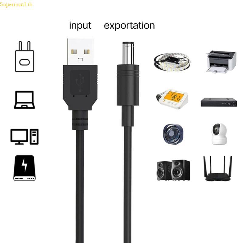 สายเคเบิลอะแดปเตอร์แปลง USB เป็น DC5V ที่ดีที่สุด 10 อะแดปเตอร์ USB เป็น DC5V สายชาร์จ