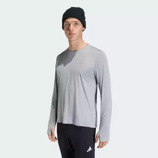 adidas วิ่ง เสื้อแขนยาว adi365 Running Essentials ผู้ชาย สีเทา KE8420