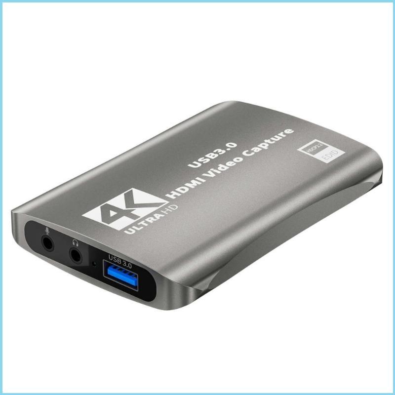 4K Capture Card for Streaming USB 3.0 Video Capture Card 1080P 60FPS Recorders