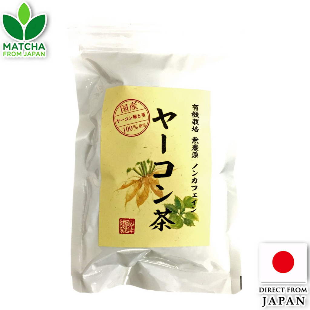 Yamatoshi-En Yakon Tea Caffeine-Free Japanese Herbal Tea From Aomori Or Yamanashi
