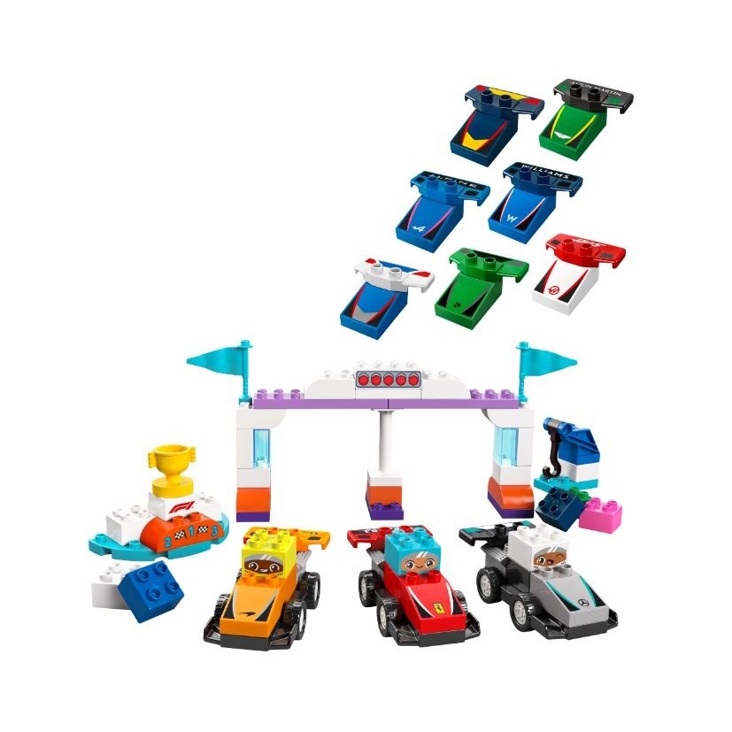 LEGO Duplo F1 Team Race Cars & Drivers 10445 (#25237)