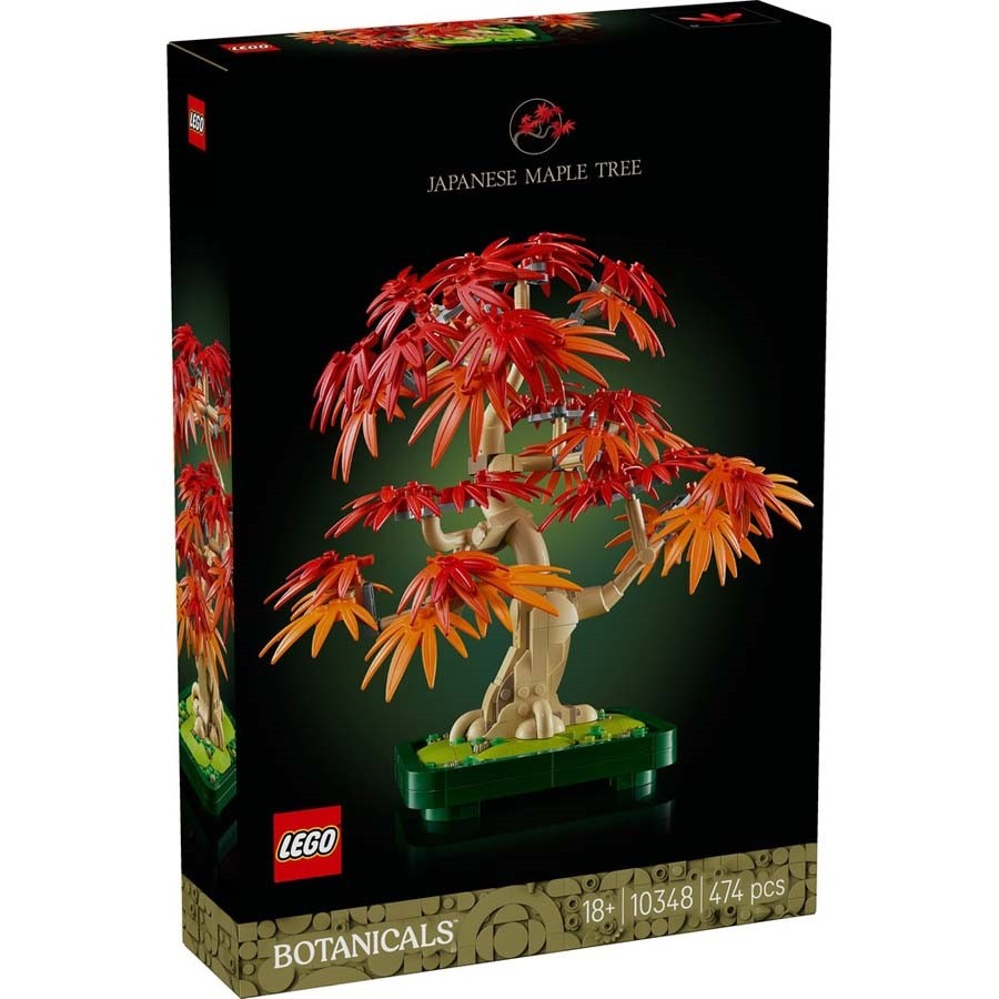 LEGO Botanicals Japanese Red Maple Bonsai Tree 10348 (#37845