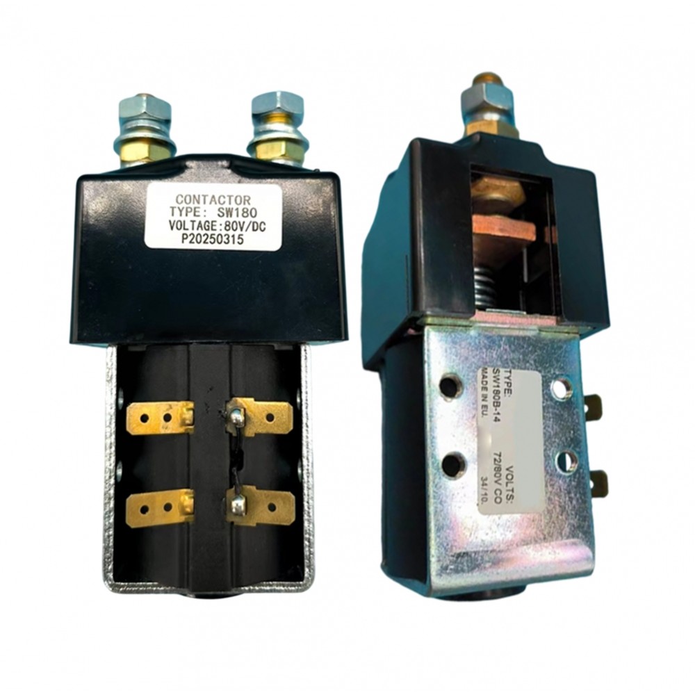 คอนแทคหลักสําหรับ Alight SW180B14 80V แอพพลิเคชั่นอุตสาหกรรมโหลดกระแสไฟสูง