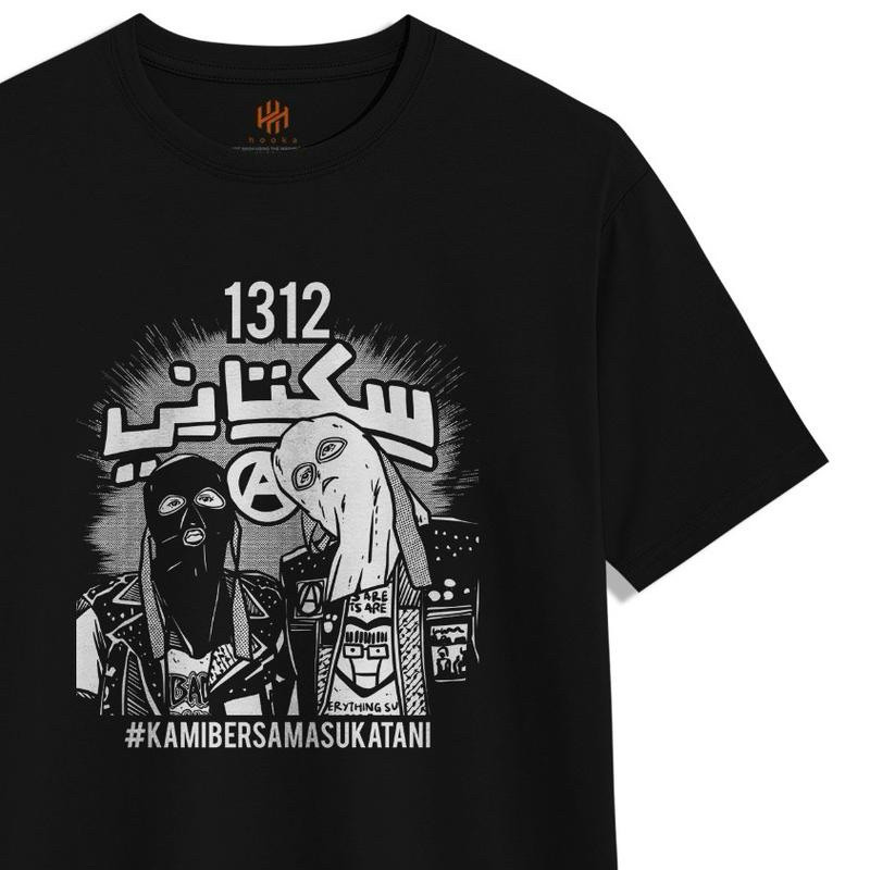 เสื้อยืด Sukatani Punk We Are Together Sukatani Punk 1312 Viral | เสื้อยืด Punk Band | เสื้อยืด Dist
