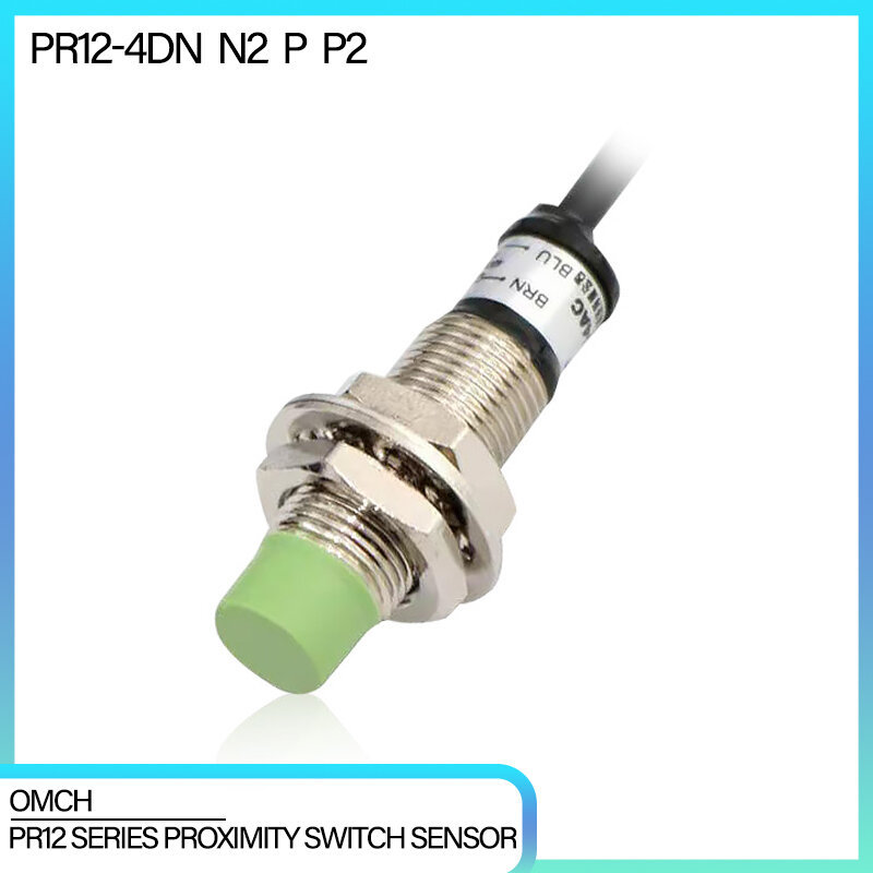 PR12-4DN PR12-4DN2 PR12-4DP PR12-4DP2 OMCH PR12-4DN Proximity Switch PNP/NPN ปกติเปิดปกติปิด DC และ 