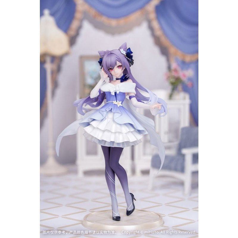 ( 📌 PRE-ORDER) Gift+ Genshin Impact Keqing Resplendent Feast Ver. 1/8 Complete Figure Genuine