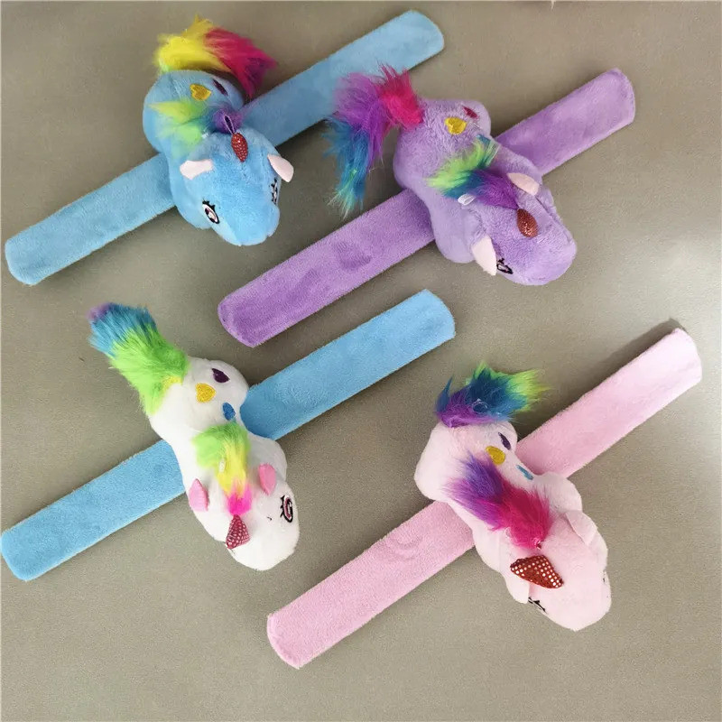 Pop Circle snap Bracelet Childrens Pop Circle ins Girl Bracelet Cartoon Unicorn Pop Circle Cute Pony