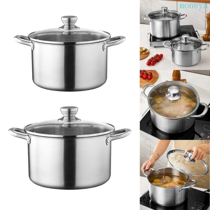 Mya Cooking Pots จานหม้อปรุงอาหาร หม้อซุปเหล็ก หม้อสต็อกสะดวก