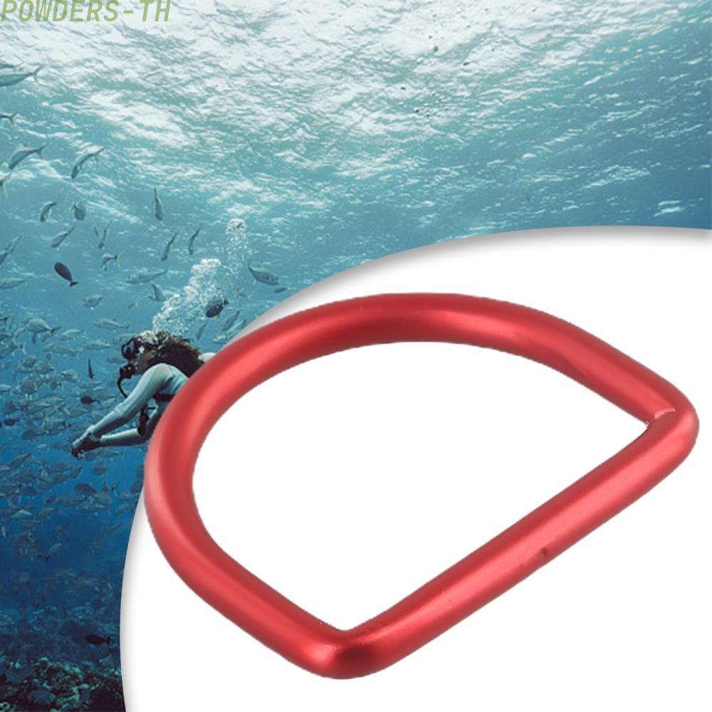【POWE】Conveniently Attach Your Weight Belt with Scuba Diving D Ring Weight Belt Keeper