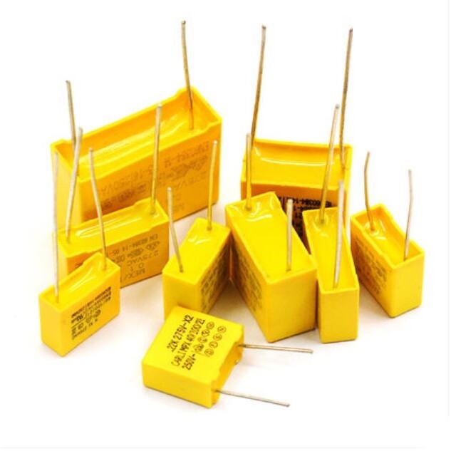 10pcs 275VAC Capacitor X2 Series 0.01UF ~ 2.2UF Polypropylene Film Capacitor ใหม่ 10nf 100nf 150nf 2