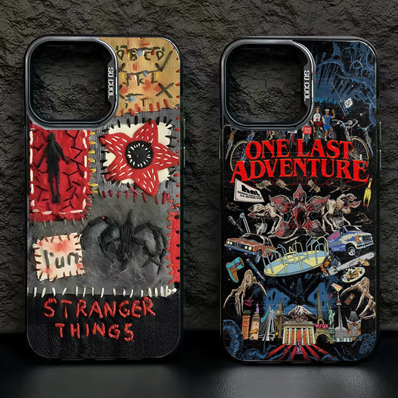เคสโทรศัพท์สําหรับ Galaxy S25 S24 S23 S22 Ultra Plus A06 A26 A07 A36 A56 S20 S21 FE คนแปลกหน้าการผจญภัยรูปแบบฝาครอบ – โปรปัง